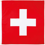 Fahne, Schweiz, Polyester, 120 x 120 cm