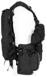 Tactical Weste, div. Taschen, schwarz