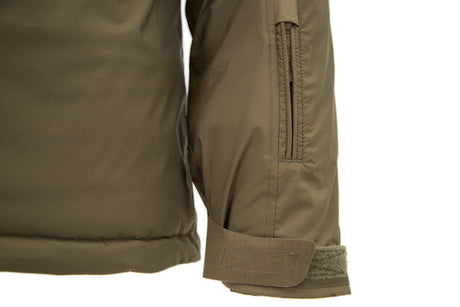 Bekleidung, Mantel, Jacke, Langarm, Khaki