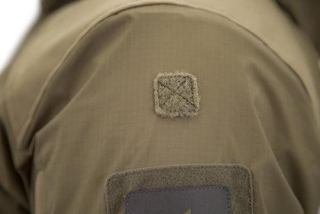 Bekleidung, Mantel, Jacke, Khaki, Logo