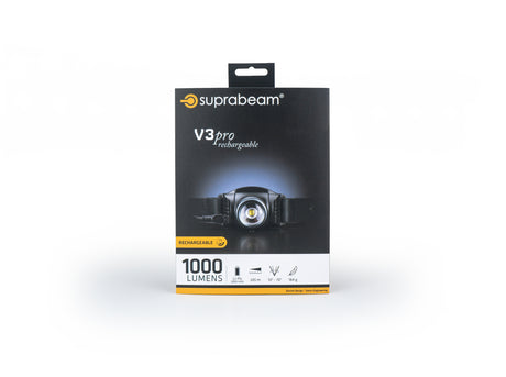 Stirnlampe V3pro rechargeable (1000 Lumen)