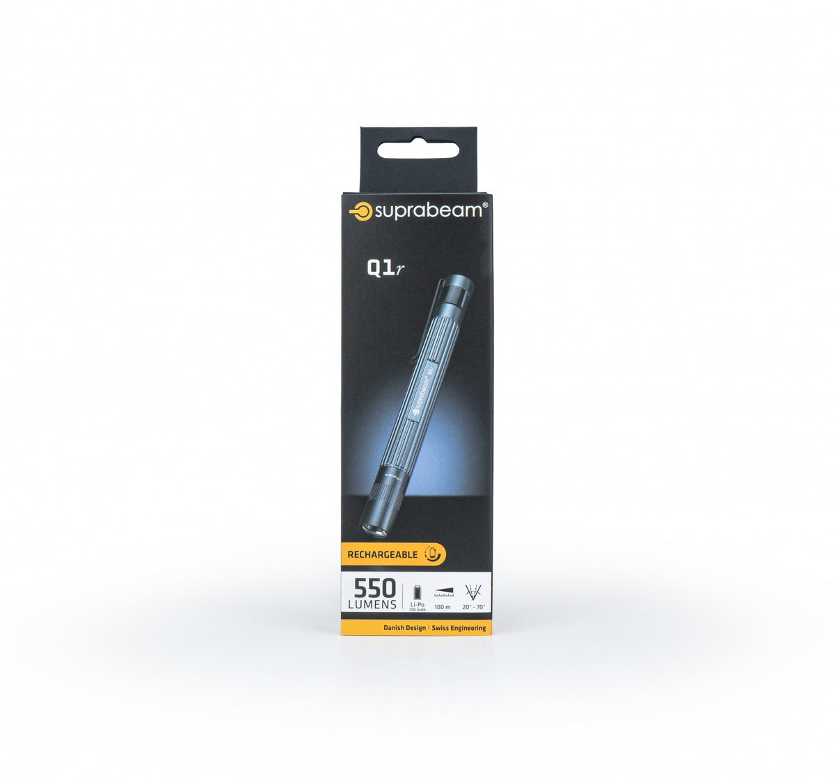 Suprabeam - Taschenlampe Q1r (550 Lumen)