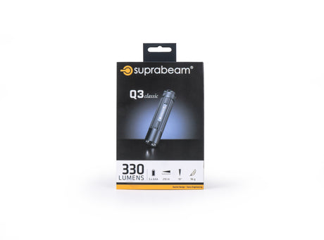Suprabeam - Taschenlampe Q3 classic (330 Lumen)