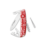 Taschenmesser D03 Heidiland - rot - weiss