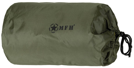 Tasche, Zubehör, Handtasche, Pouch, Bag, Olivgrün, Kordelzug, Kordelverschluss