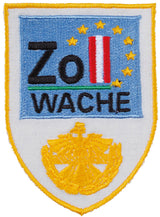Österr. BH Stickabzeichen, "Zoll Wache", Typ I, neuw.