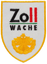 Österr. BH Stickabzeichen, "Zoll Wache", Typ II, neuw.