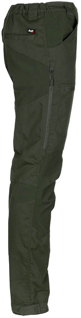 Bekleidung, Hosen, Hose, Outdoor, Cargo, Reißverschluss, Military green
