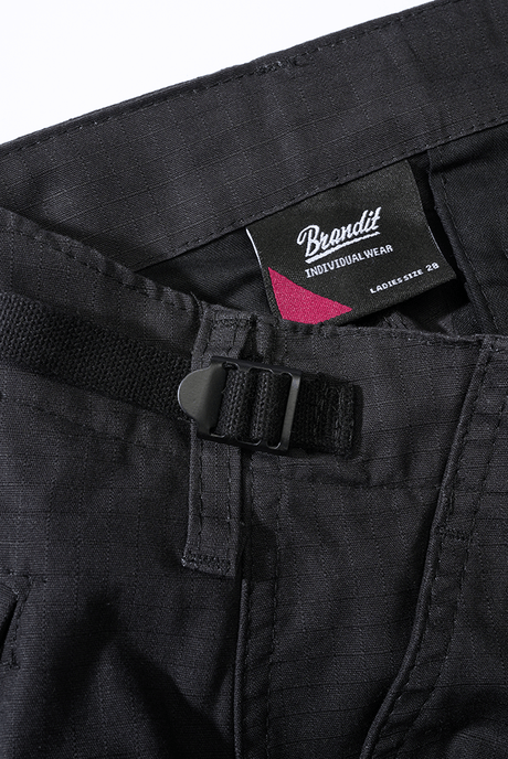 Women BDU Ripstop Pants black