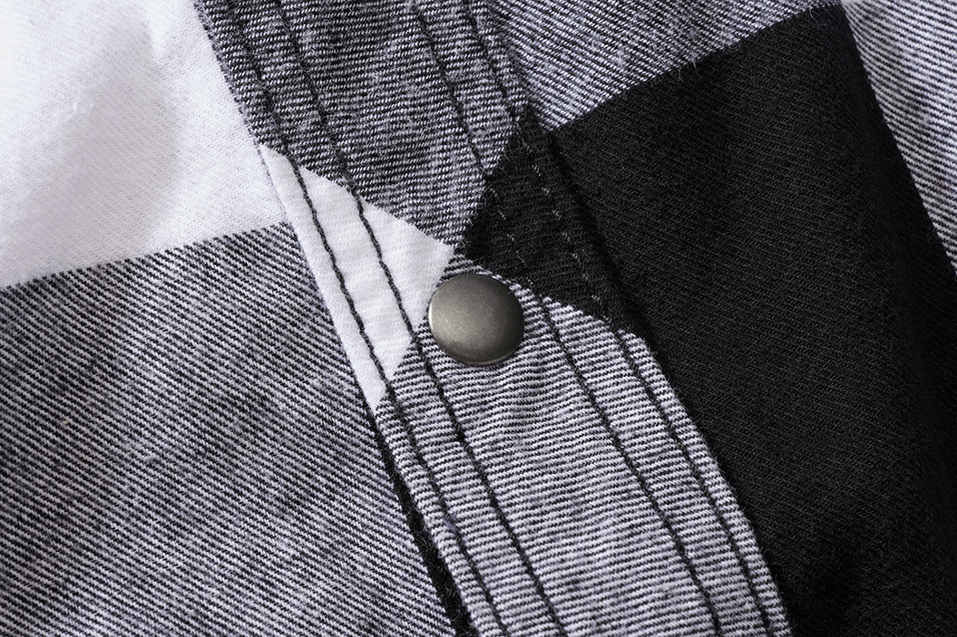 Check Shirt Sleeveless white/black