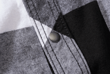 Check Shirt Sleeveless white/black