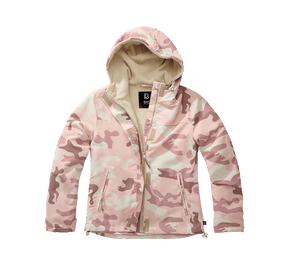 Women Frontzip Windbreaker candy camo