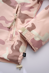 Women Frontzip Windbreaker candy camo