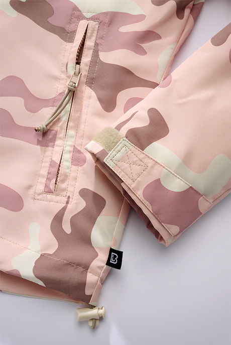 Women Frontzip Windbreaker candy camo
