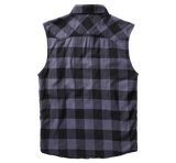 Check Shirt Sleeveless black/grey