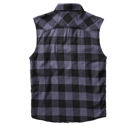 Check Shirt Sleeveless black/grey