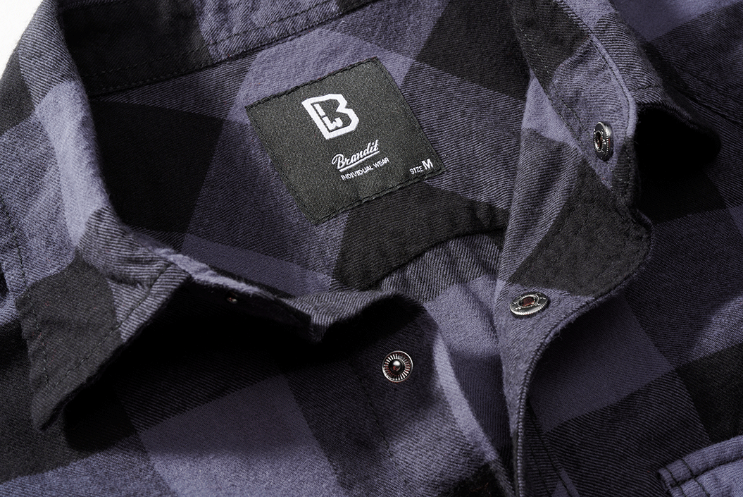 Check Shirt Sleeveless black/grey