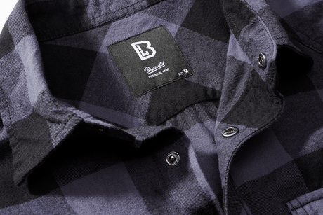 Check Shirt Sleeveless black/grey