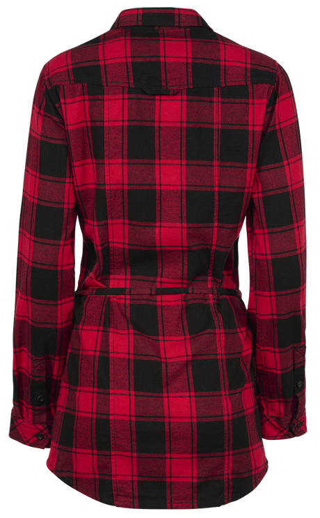 Women Lucy Longshirt Long Sleeve red/black