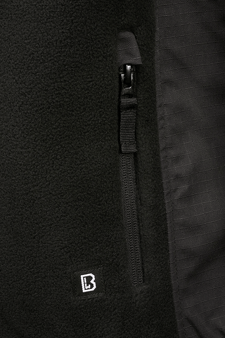 Brandit - Fleece Ripstop Jacket  black