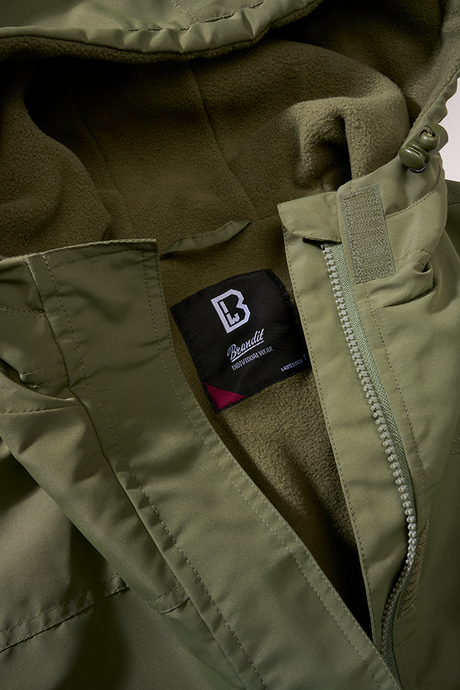 Women Frontzip Windbreaker olive