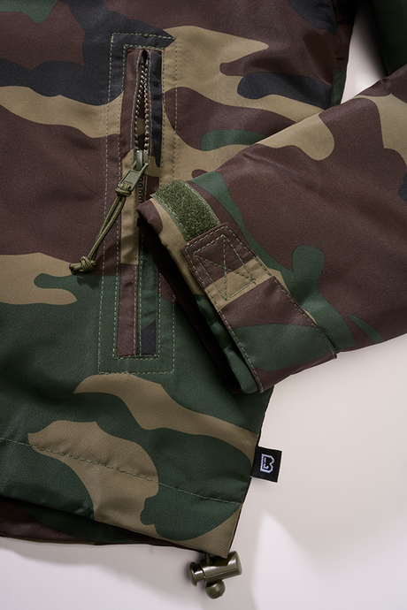 Women Frontzip Windbreaker woodland