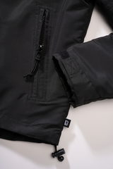 Women Frontzip Windbreaker black