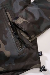 Women Frontzip Windbreaker darkcamo