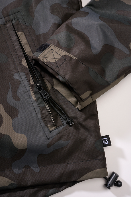 Women Frontzip Windbreaker darkcamo