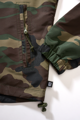 Women Summer Frontzip Windbreaker woodland
