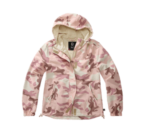 Women Summer Frontzip Windbreaker candy camo