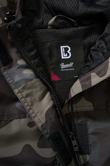 Women Summer Frontzip Windbreaker darkcamo
