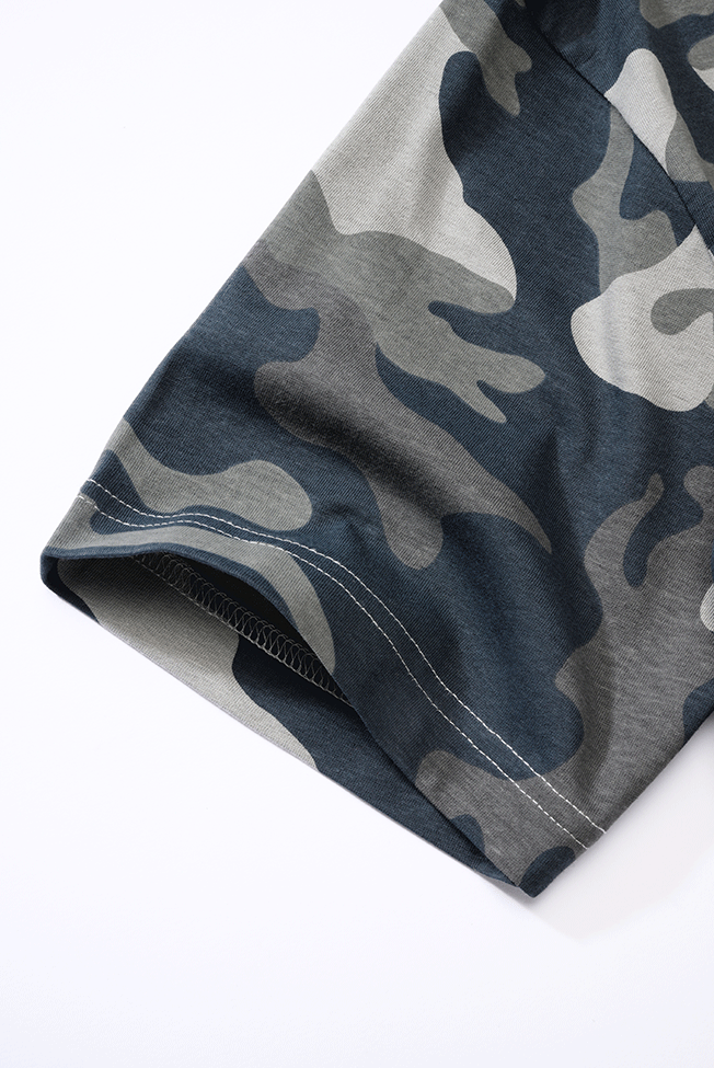 T-Shirt grey camo