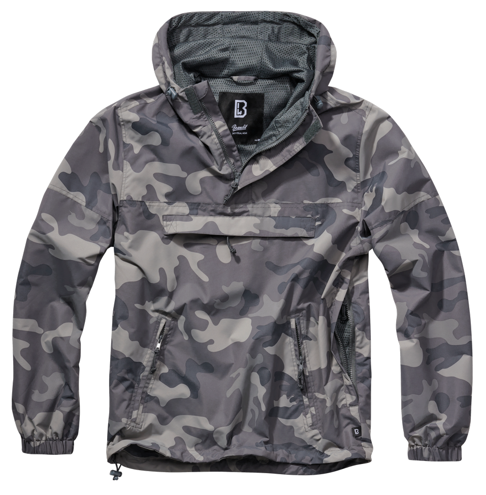 Summer Windbreaker grey camo