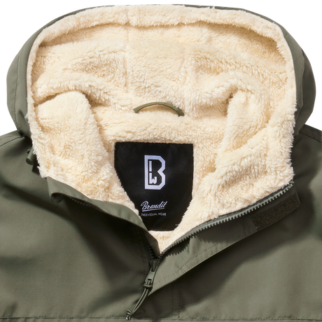 Sherpa Windbreaker olive