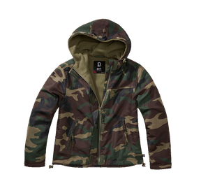 Women Frontzip Windbreaker woodland