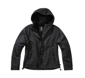 Women Frontzip Windbreaker black