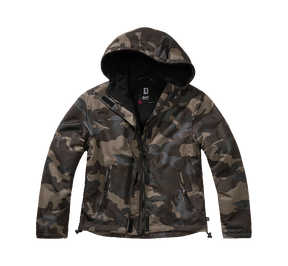 Women Frontzip Windbreaker darkcamo