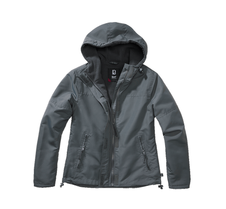 Women Frontzip Windbreaker anthracite