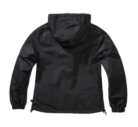 Women Summer Frontzip Windbreaker black