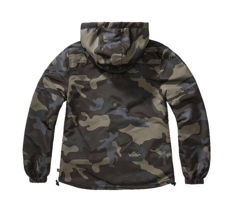 Women Summer Frontzip Windbreaker darkcamo