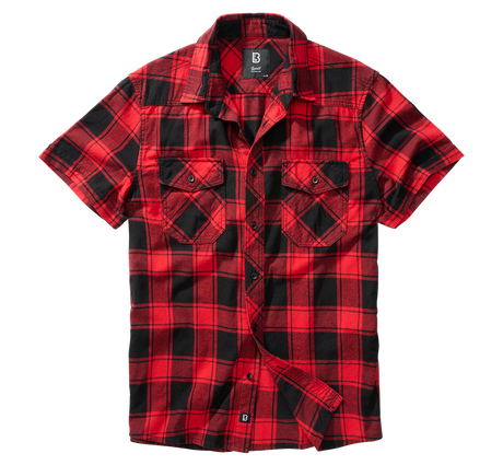 Check Shirt Short Sleeve red/black