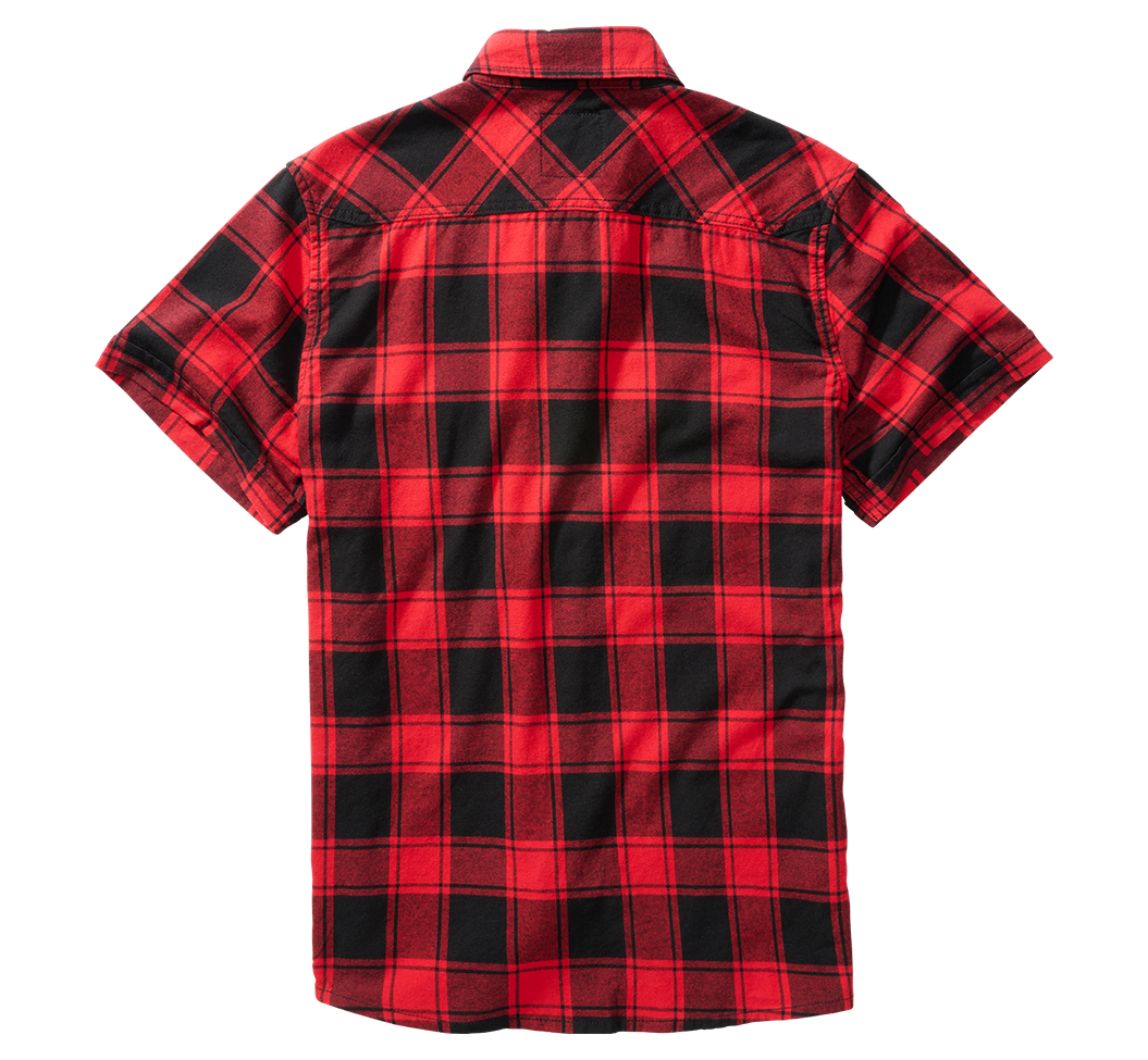 Check Shirt Short Sleeve red/black