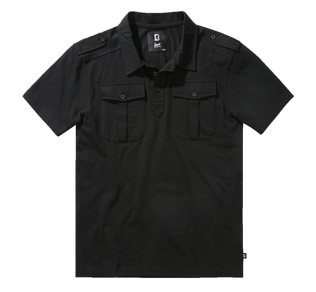 Jon Poloshirt Short Sleeve black
