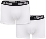Boxer Shorts Logo 2 Pack white-white