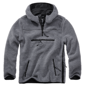 Teddyfleece Worker Pullover anthracite