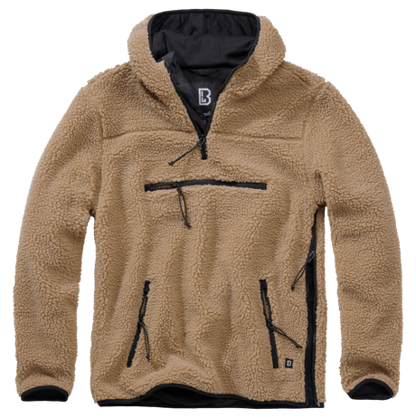 Teddyfleece Worker Pullover camel