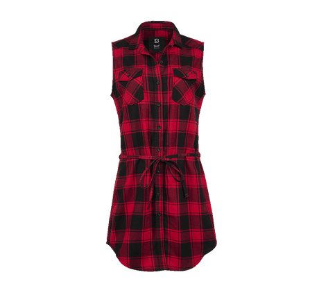 Women Gracey Longshirt Sleeveless red/black