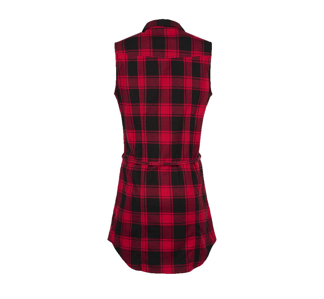 Women Gracey Longshirt Sleeveless red/black