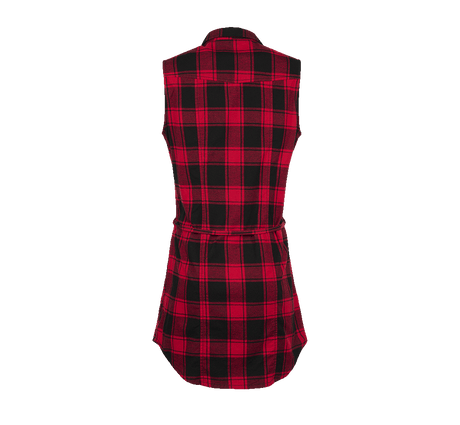 Women Gracey Longshirt Sleeveless red/black